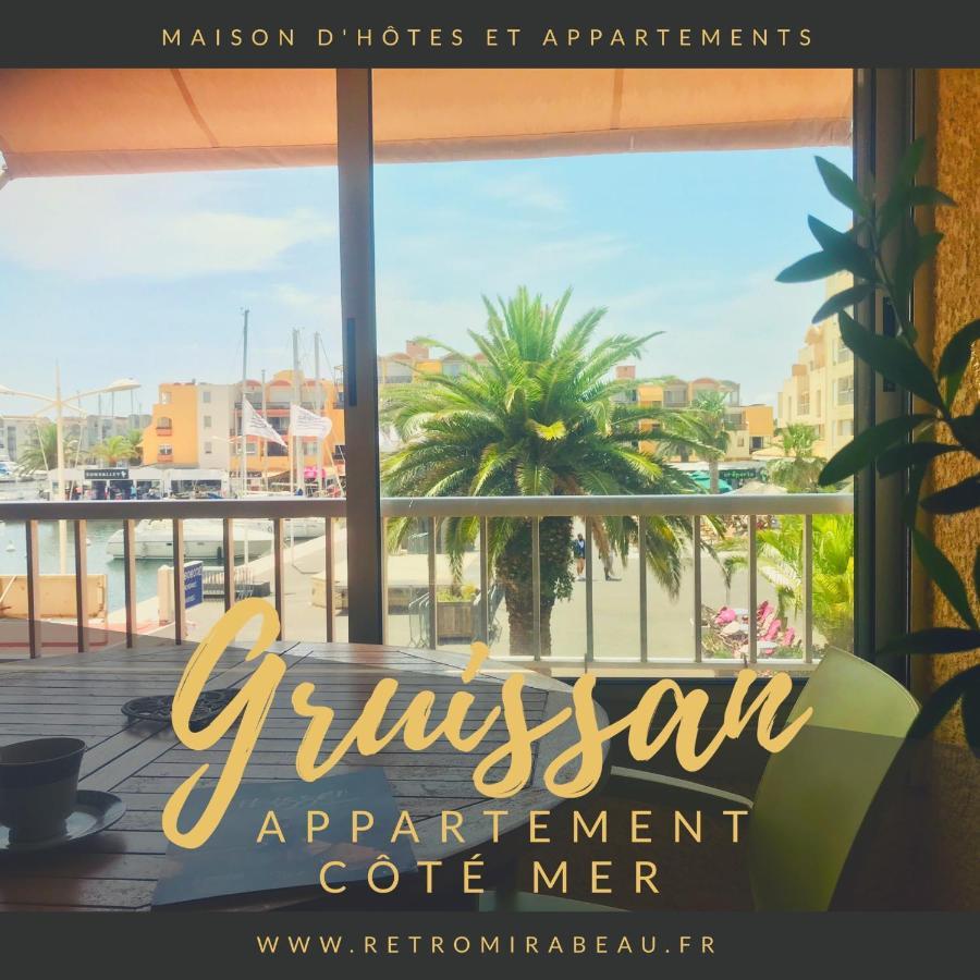 Le RétroMirabeau - Côté Mer Gruissan Exterior foto